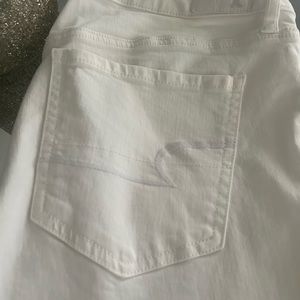 White Boot Cut Pants Jean, like new